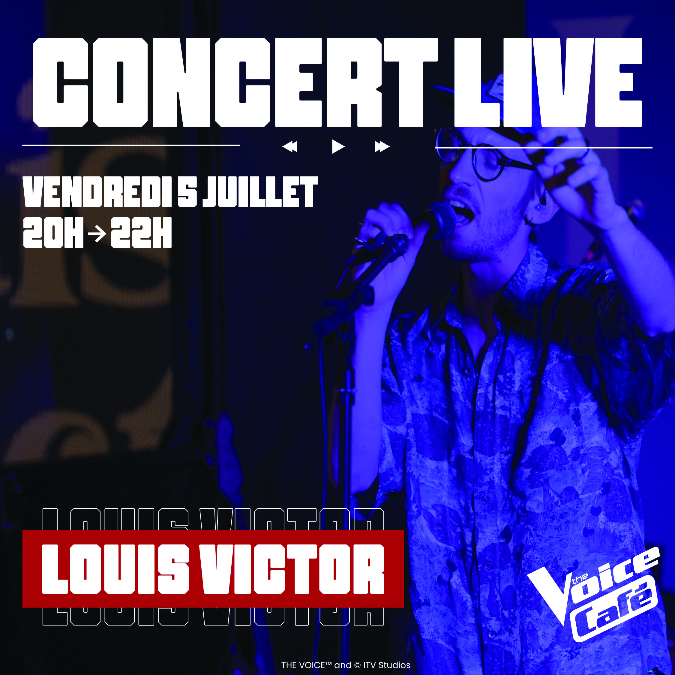 LOUIS VICTOR – CONCERT LIVE
