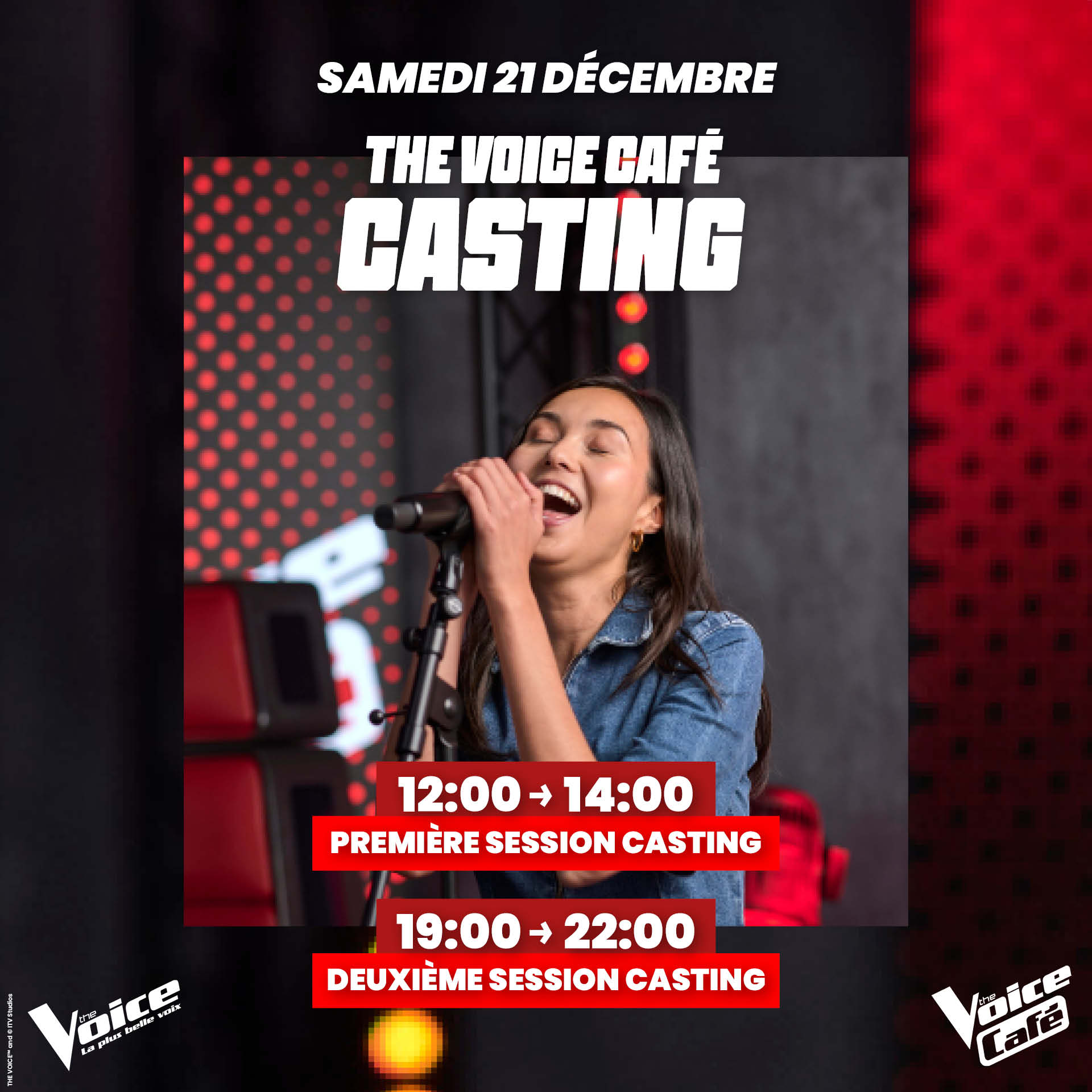 CASTING – THE VOICE CAFÉ