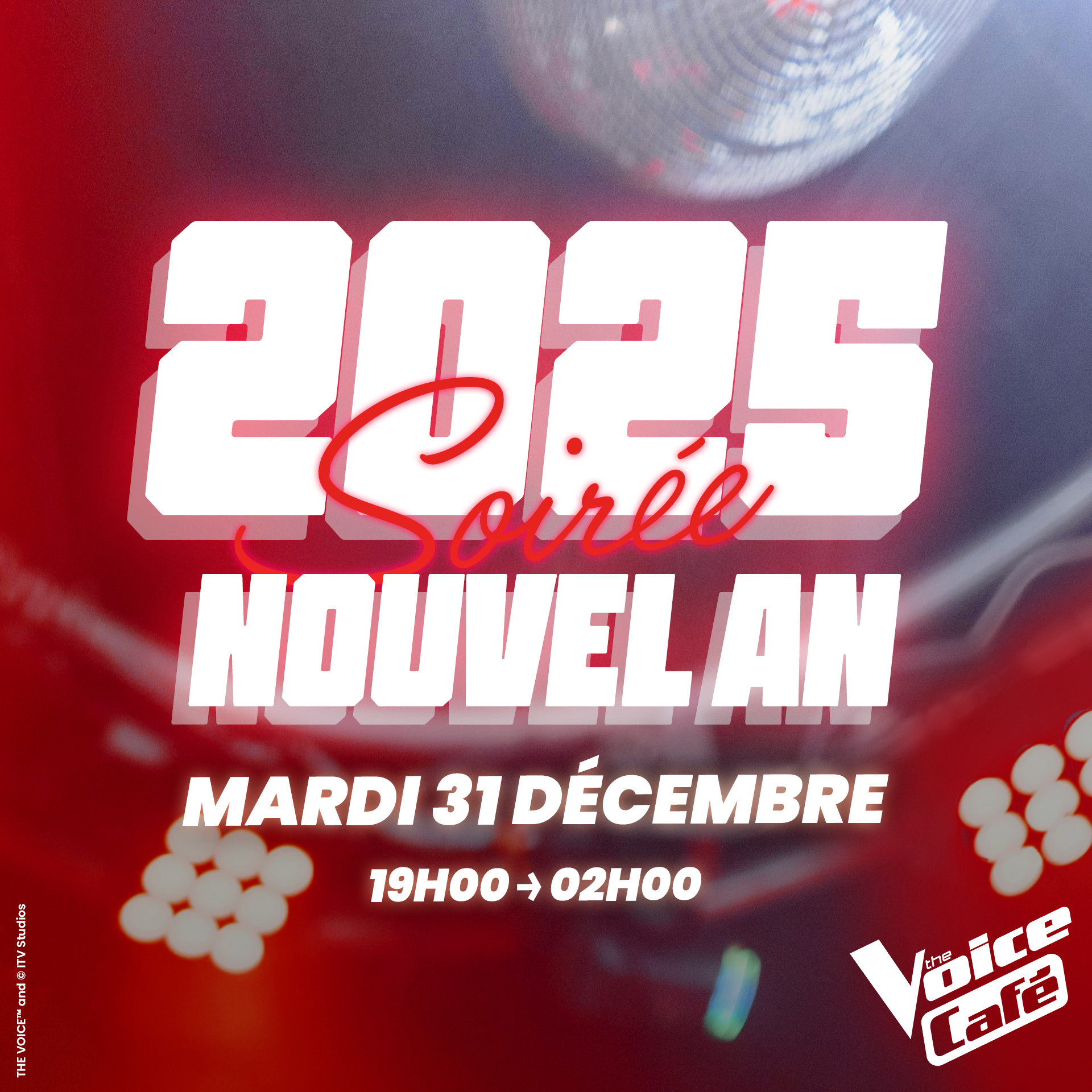 SOIRÉE NOUVEL AN 2025