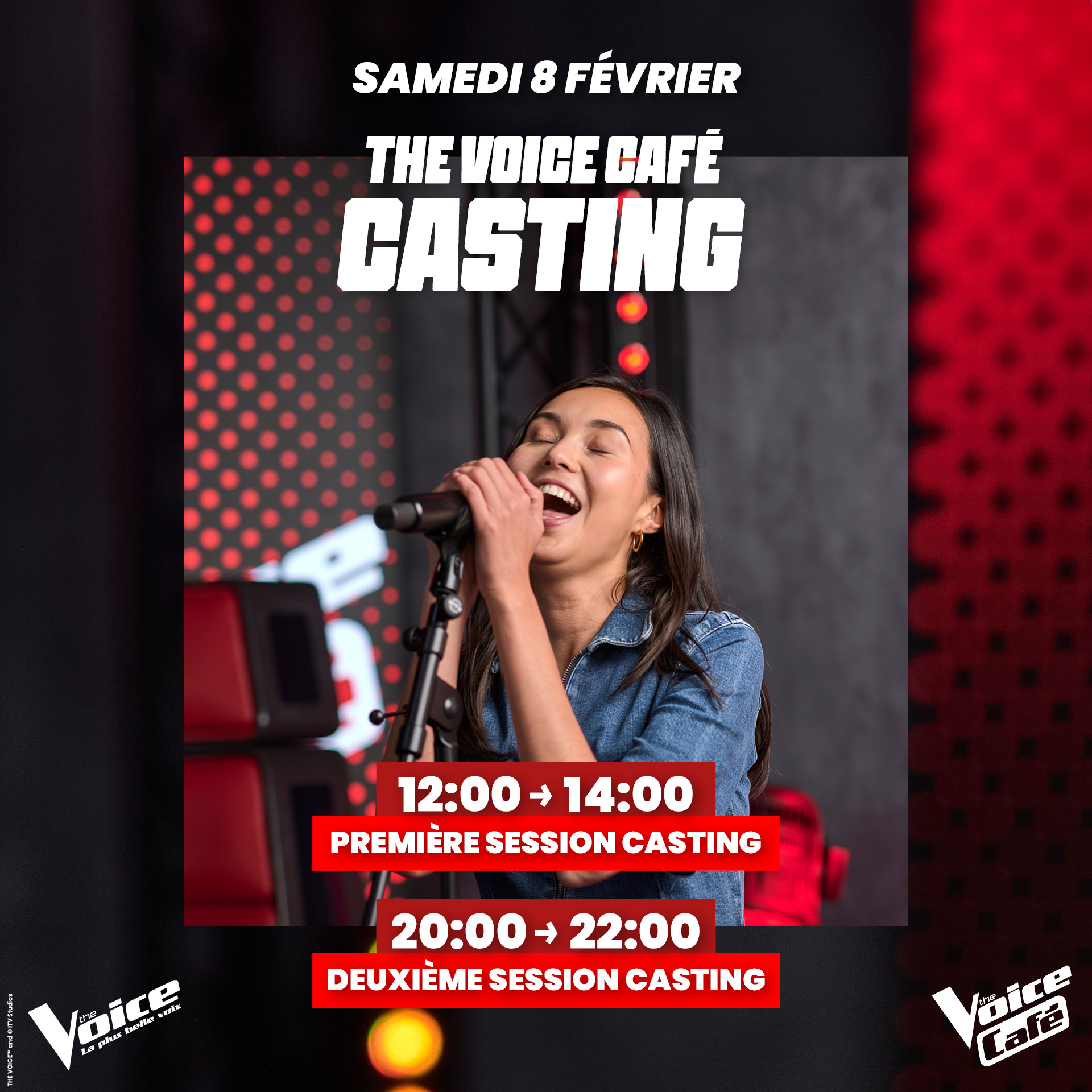 CASTING – THE VOICE CAFÉ