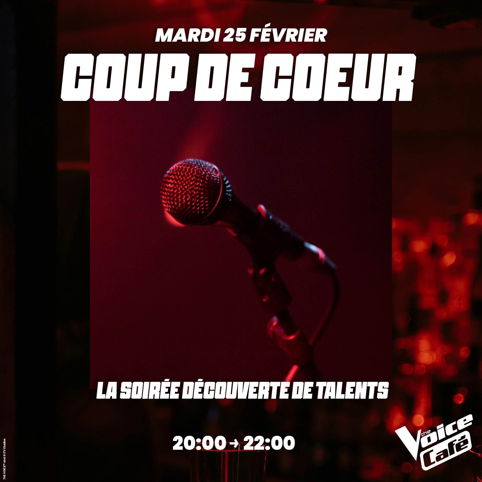 COUP DE COEUR – LA SOIRÉE DÉCOUVERTE DE TALENTS