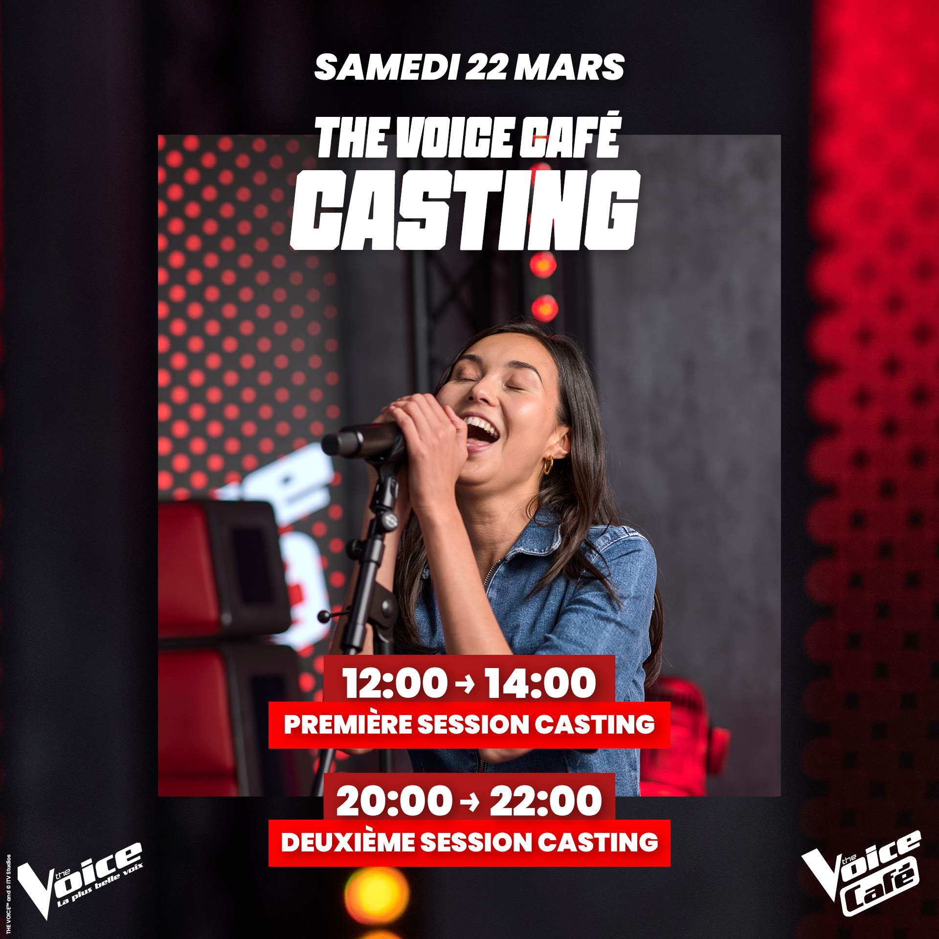 CASTING – THE VOICE CAFÉ