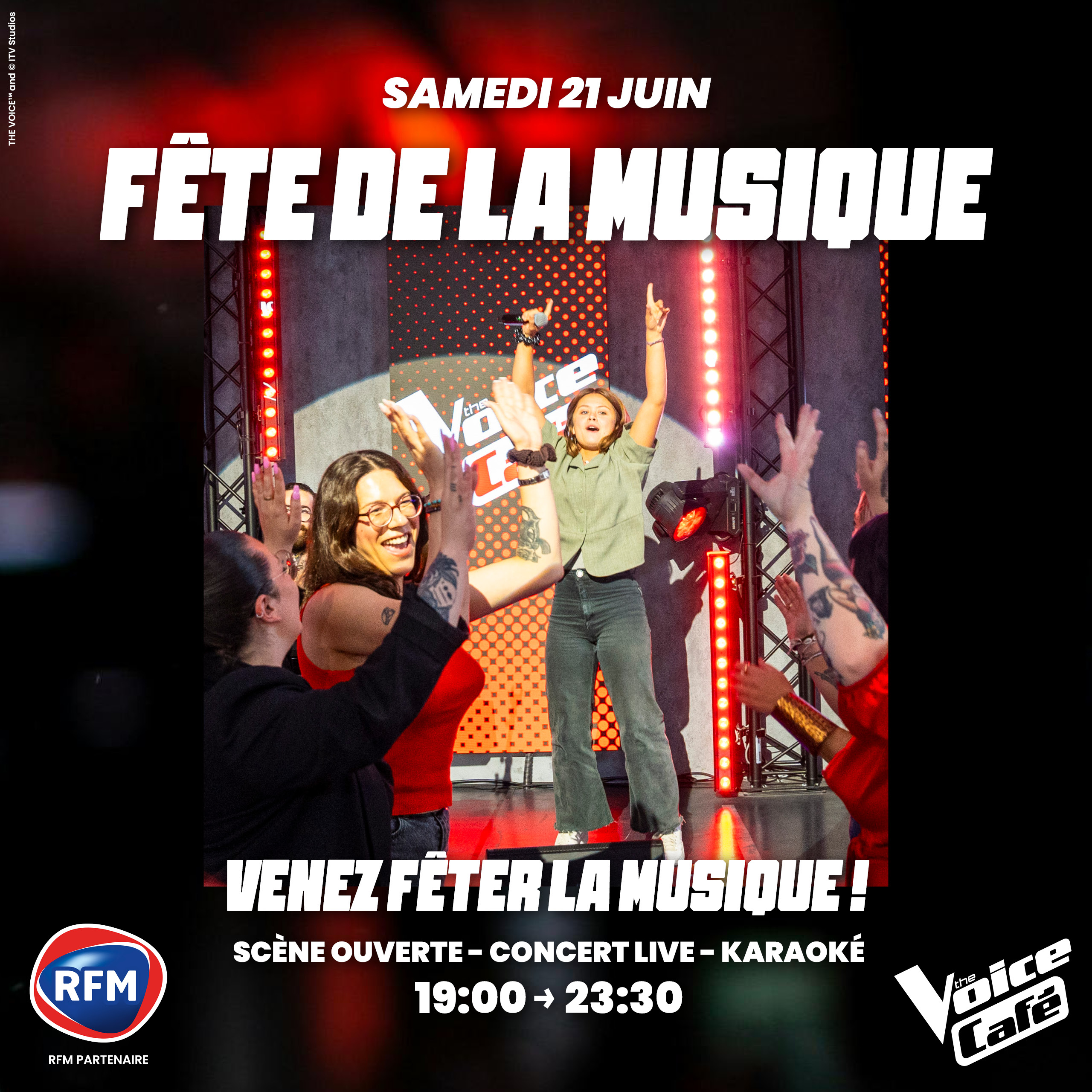 FÊTE DE LA MUSIQUE – THE VOICE CAFÉ