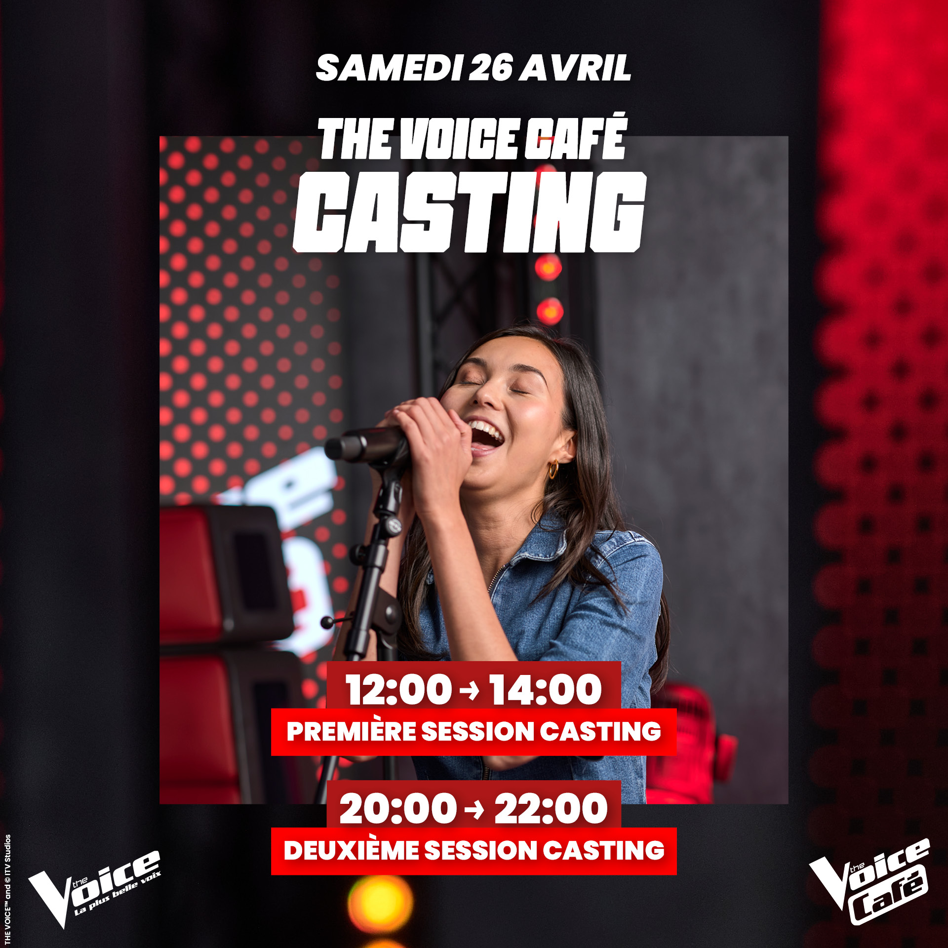 CASTING – THE VOICE CAFÉ