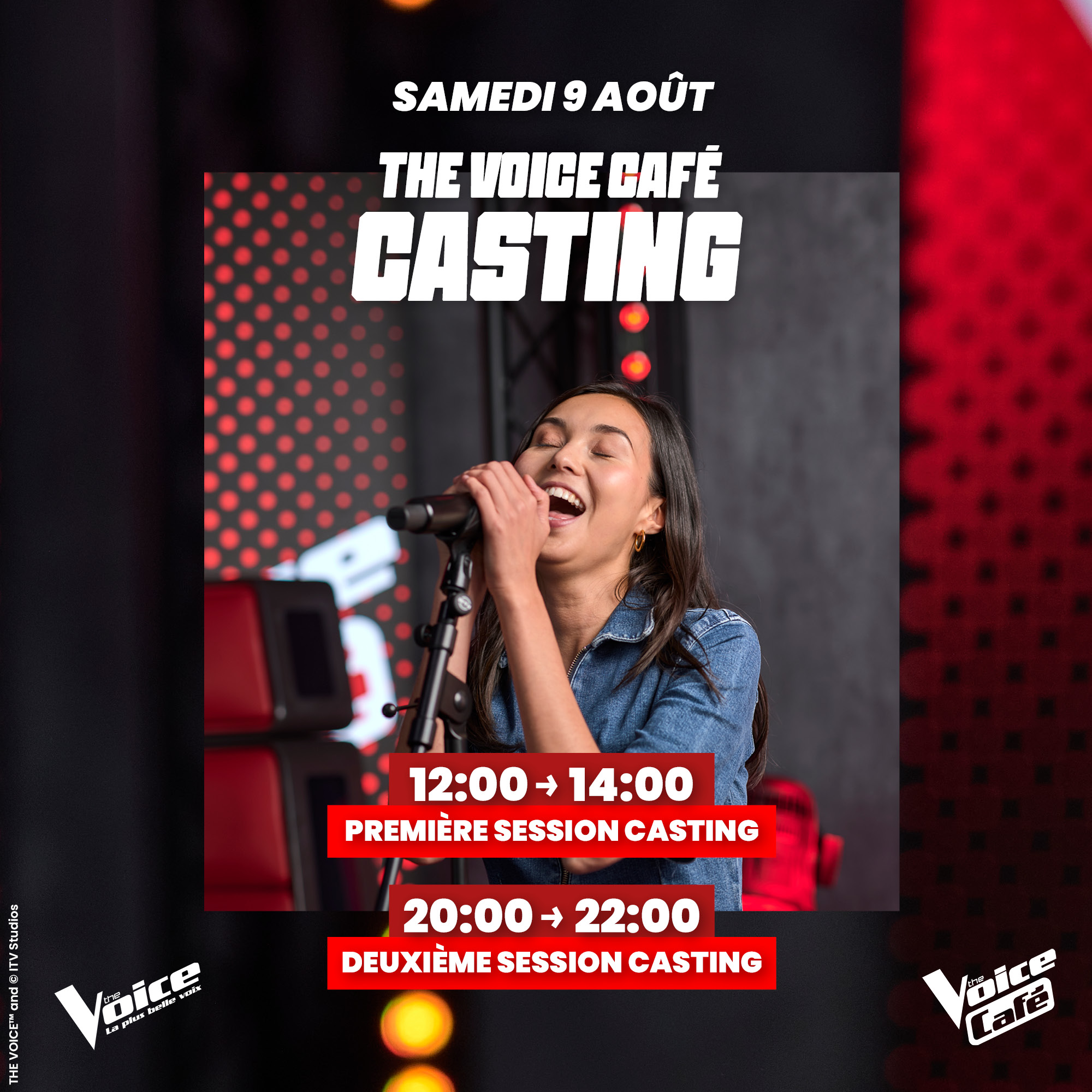 CASTING – THE VOICE CAFÉ