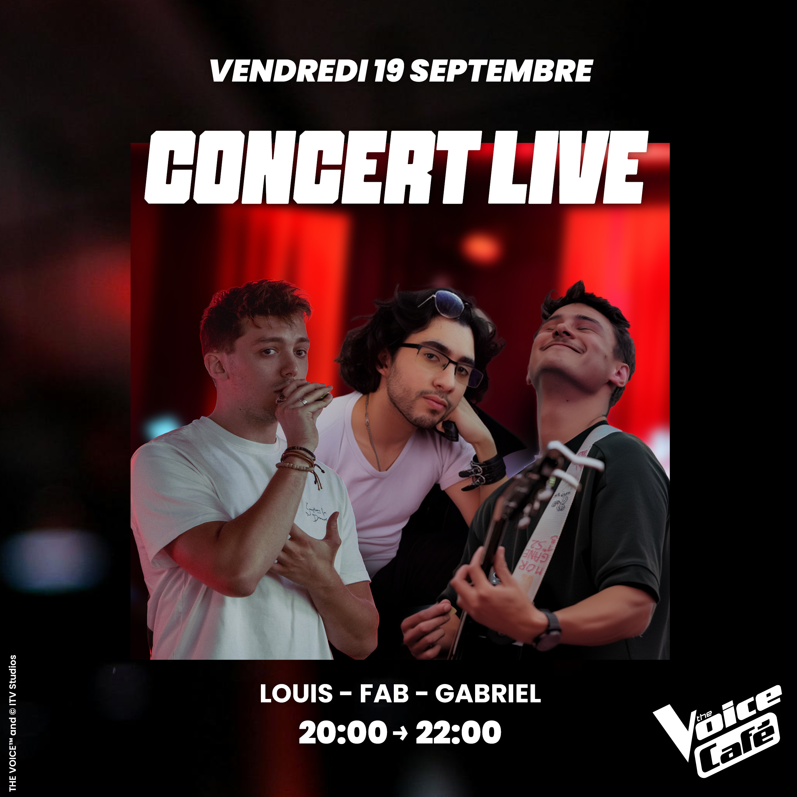 CONCERT LIVE – THE VOICE CAFÉ