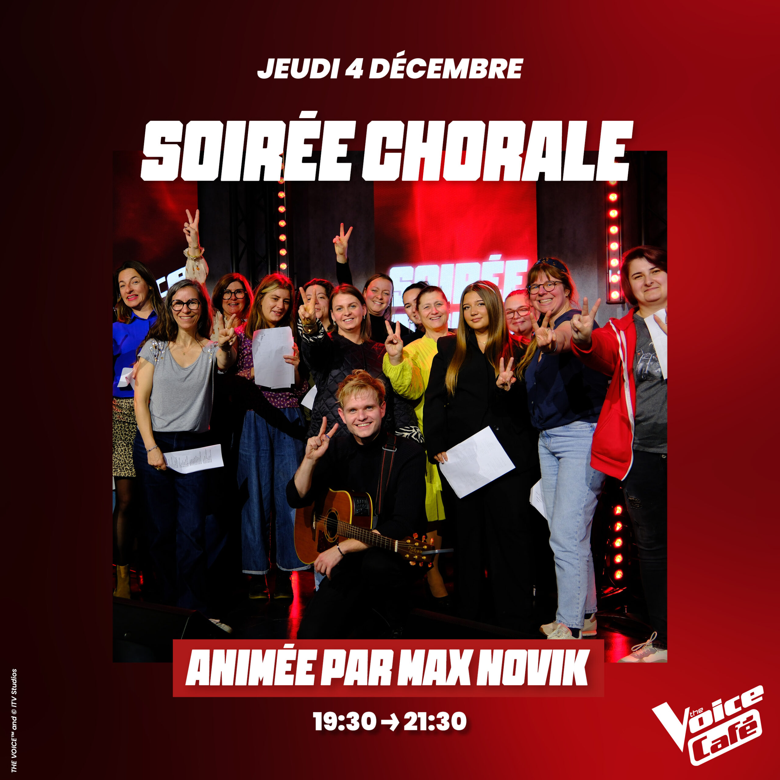 SOIRÉE CHORALE ANIMÉE PAR MAX NOVIK