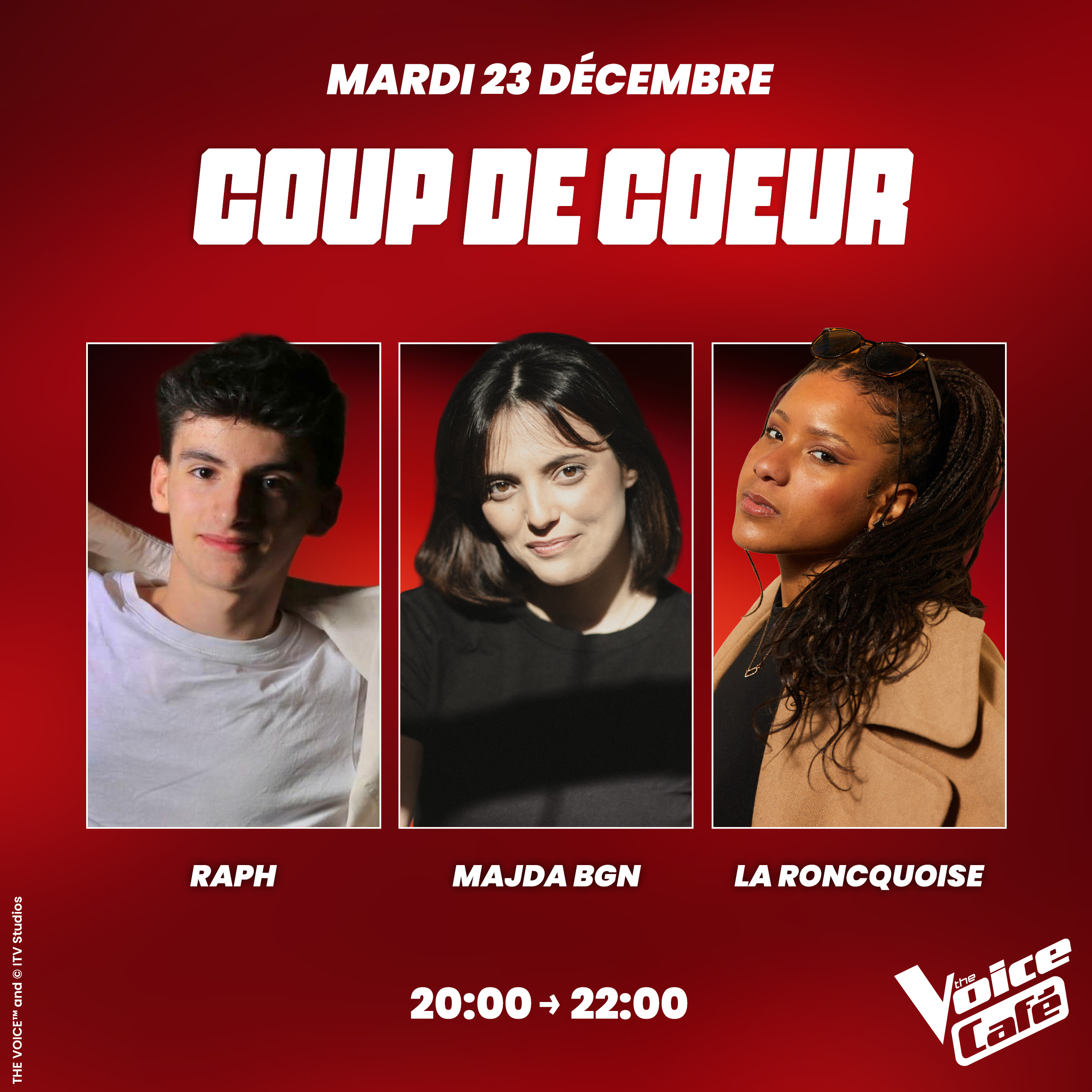 COUP DE COEUR – LA SOIRÉE DÉCOUVERTE DE TALENTS – RAPH X LA RONCQUOISE X Majda Bgn