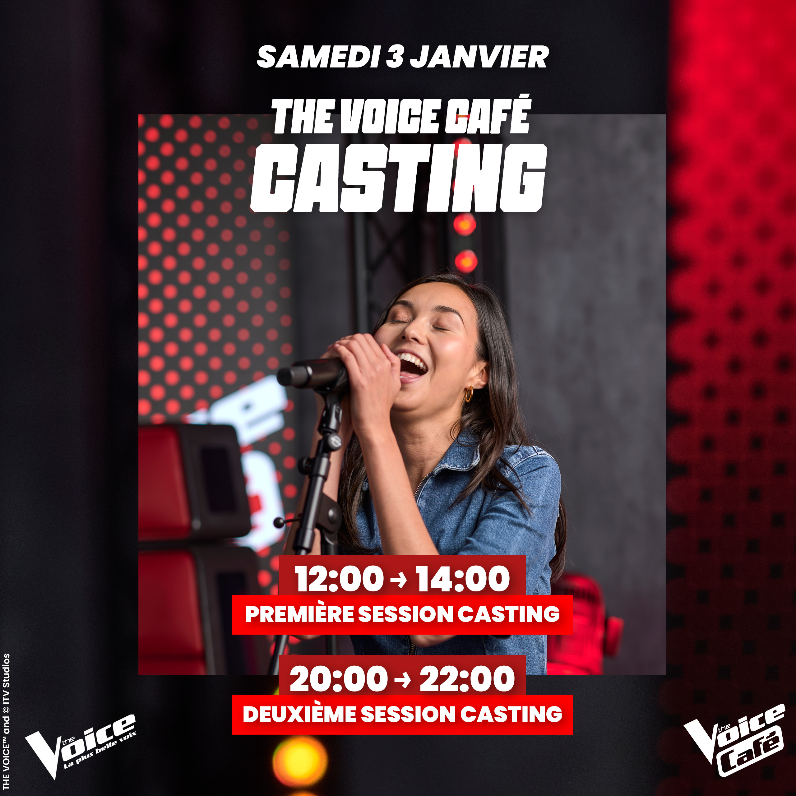 CASTING – THE VOICE CAFÉ