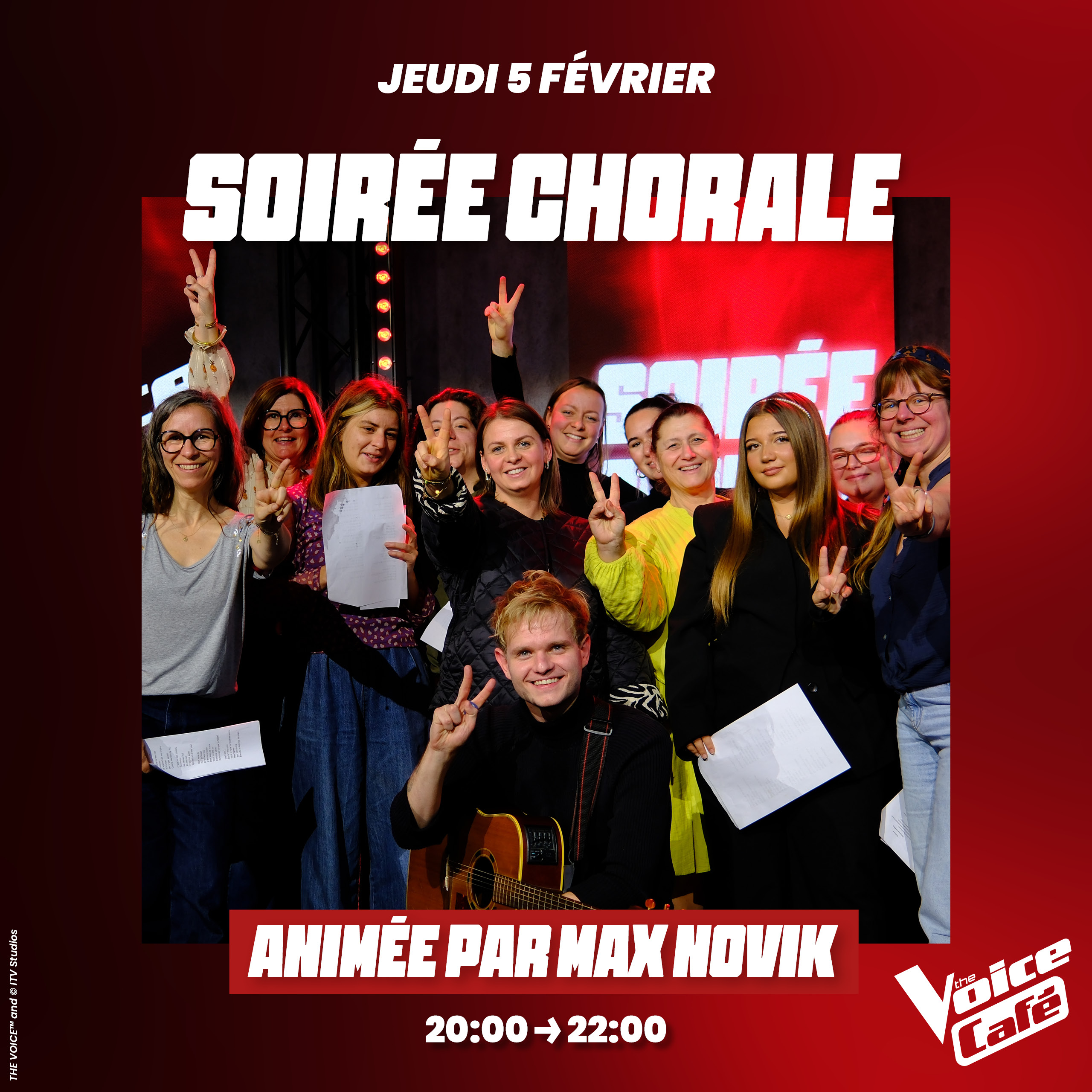 SOIRÉE CHORALE ANIMÉE PAR MAX NOVIK