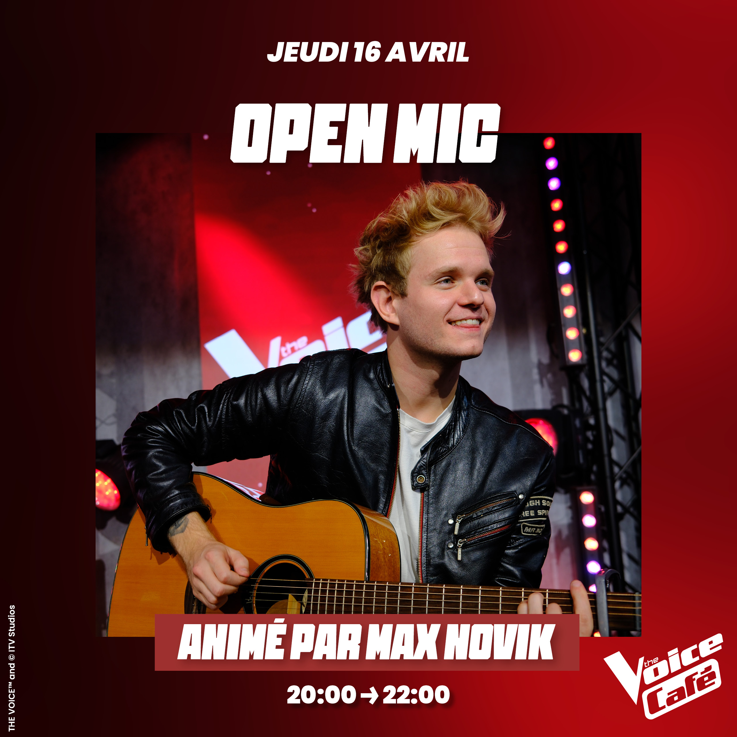 OPEN MIC ANIMÉ PAR MAX NOVIK