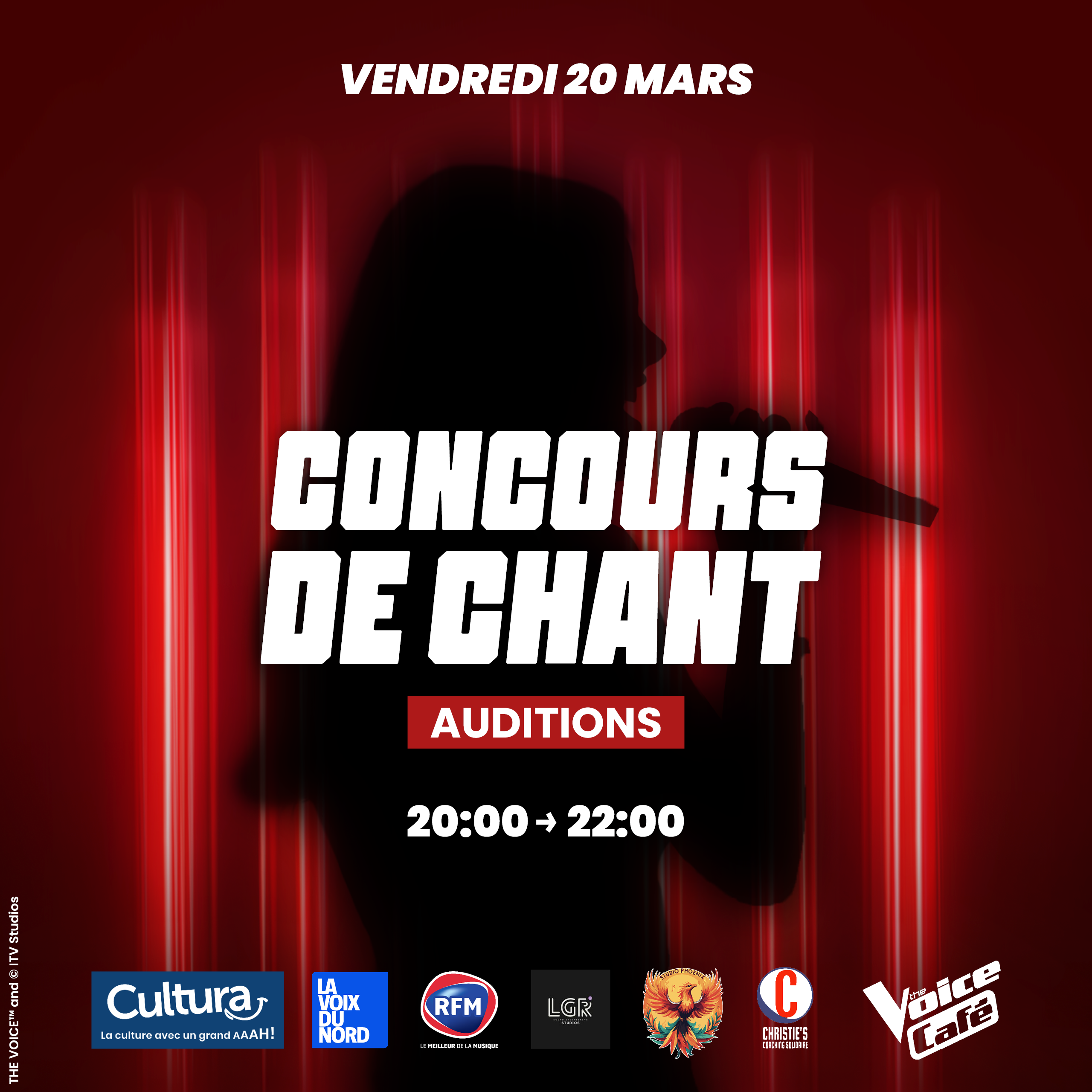 AUDITIONS CONCOURS DE CHANT