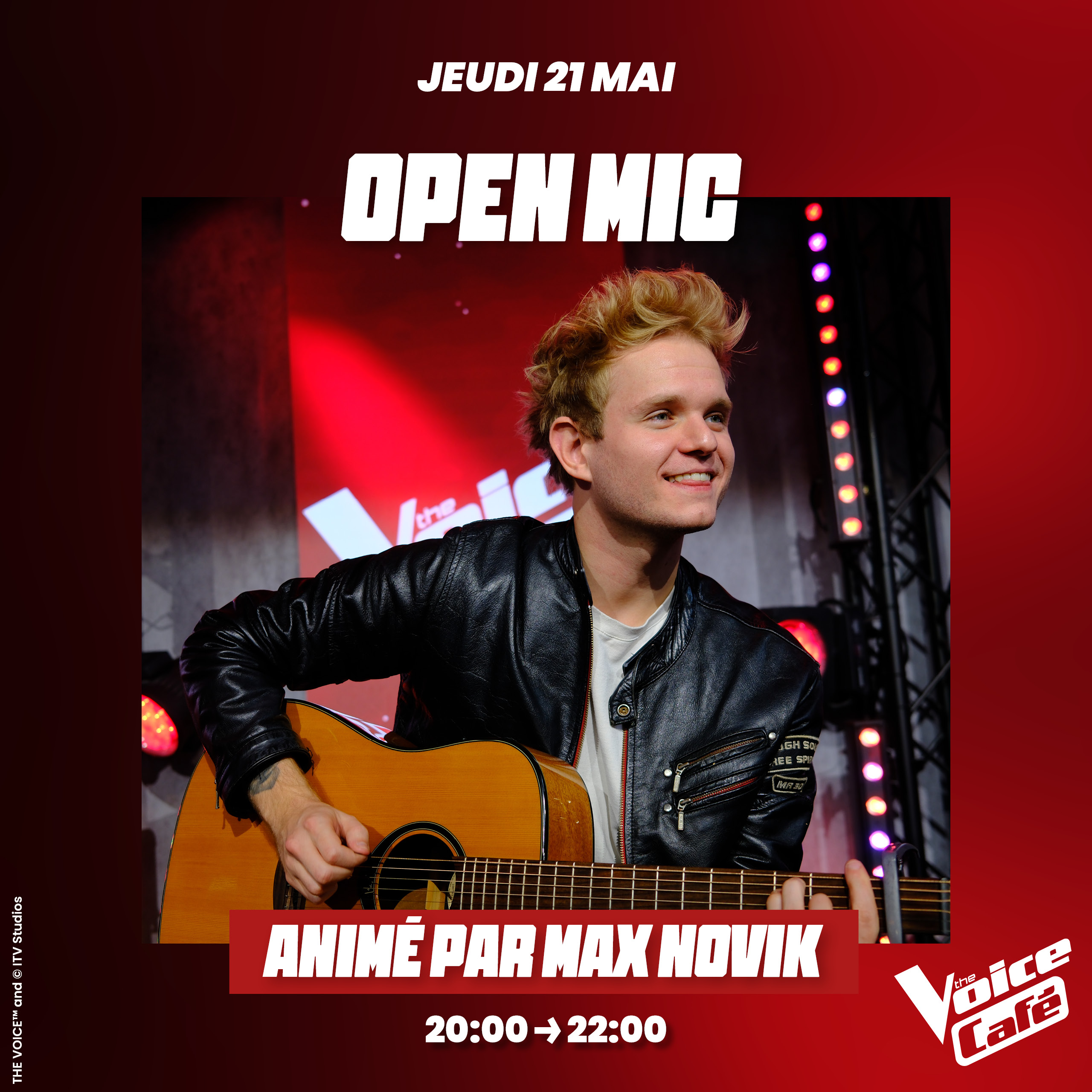 OPEN MIC ANIMÉ PAR MAX NOVIK