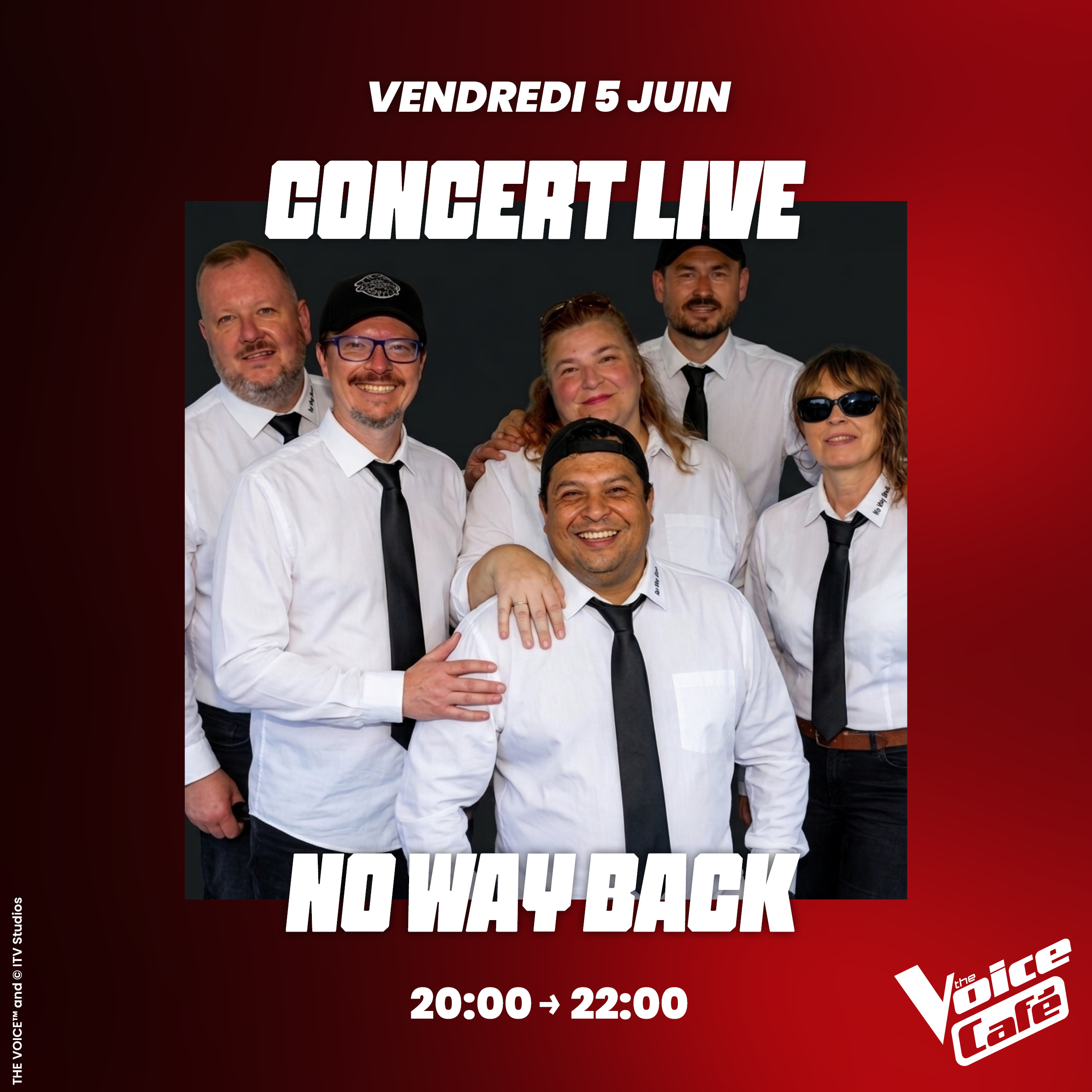 CONCERT LIVE – NO WAY BACK