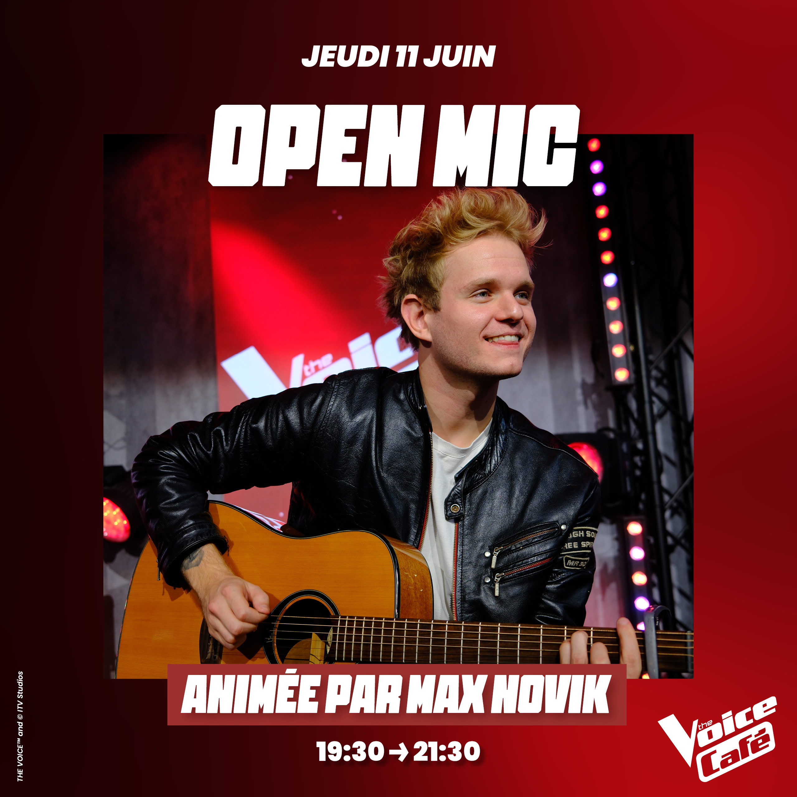 OPEN MIC ANIMÉ PAR MAX NOVIK