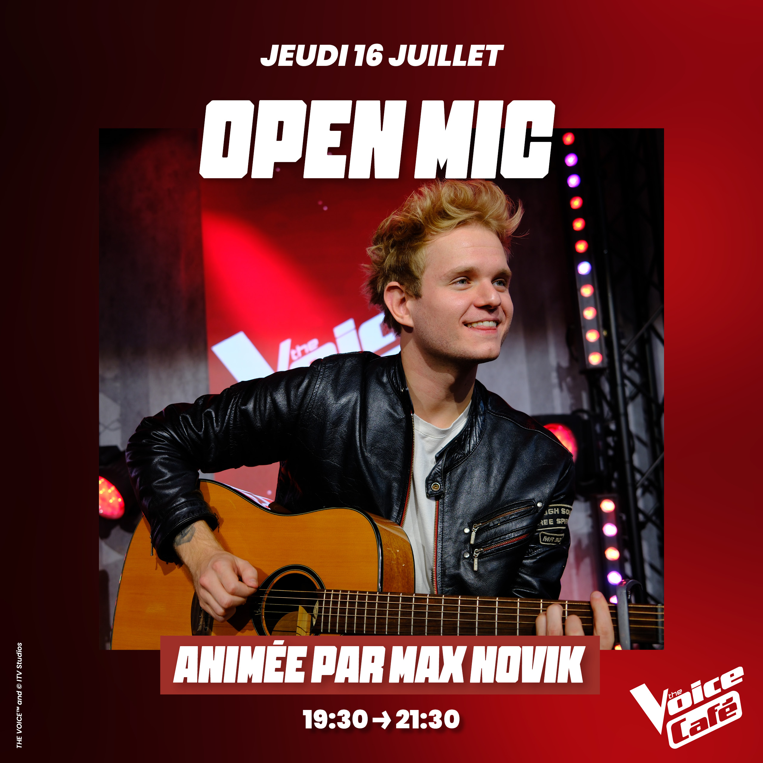 OPEN MIC ANIMÉ PAR MAX NOVIK