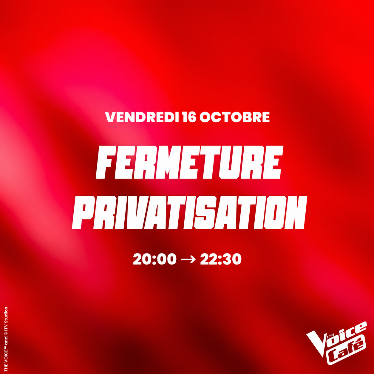 FERMETURE EXCEPTIONNELLE – PRIVATISATION