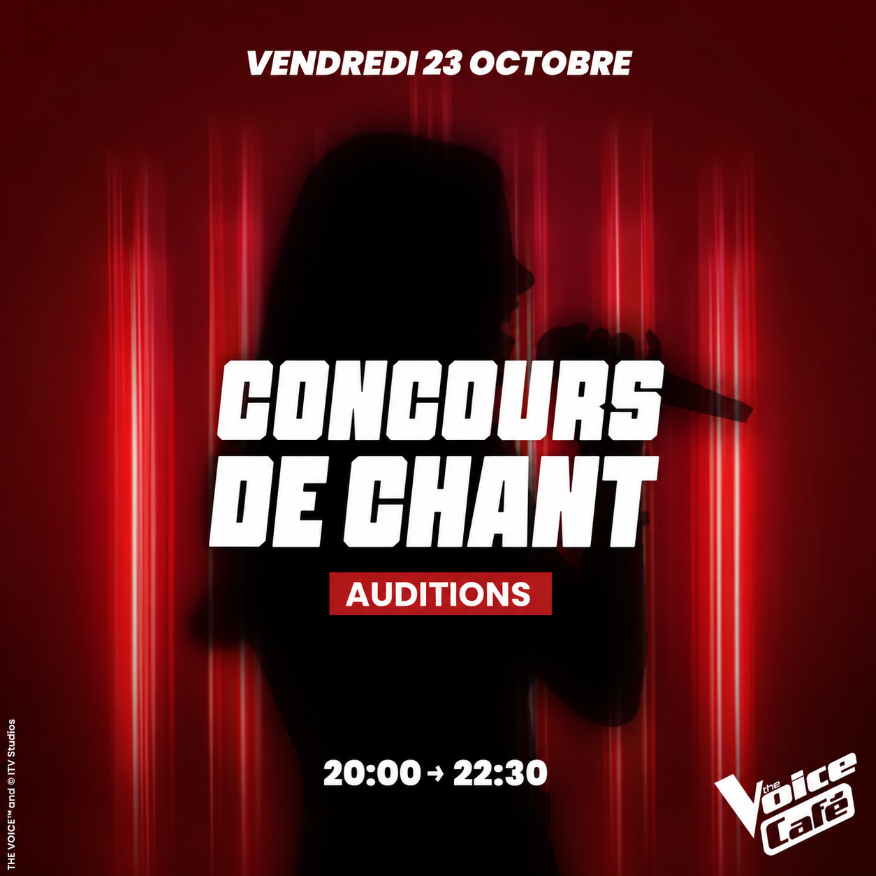 CONCOURS DE CHANT – AUDITIONS